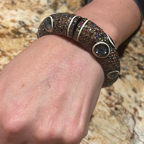 Matthew Campbell Laurenza enamel cuff - Picture 2 of 3